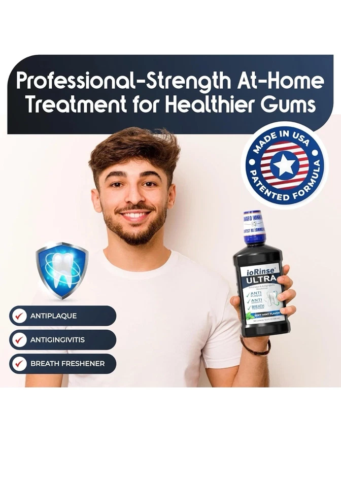 ioRinse Ultra Mouthwash is The Choice of 1,000s of Dentists as The Mouth Wash fo - Image 2 of 4
