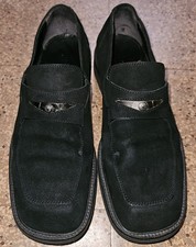 Versace Classic V2 Leather Loafer Italy Size 43 Black Shoes 