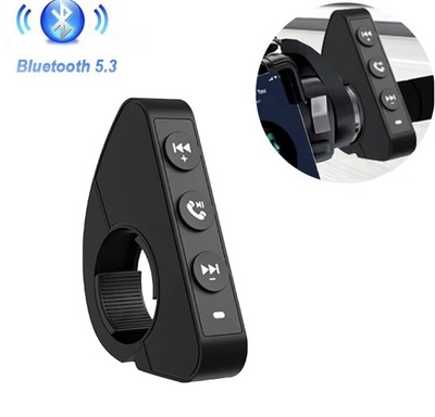 Motorrad Fernbedienung Multimedia Bluetooth Steuerung Anrufe und Musik Kabellos