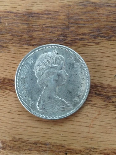 1867-1967 Canadian Goose Centennial Silver Dollar Elizabeth II (80% Silver)