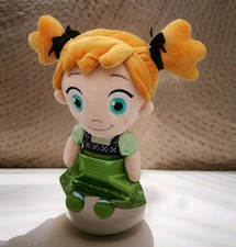 Disney Frozen Princess Anna Toddler 12.5" Plush Stuffed Toy Doll Pigtails