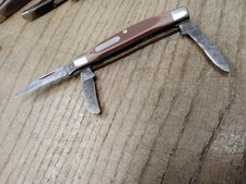 Navaja de Bolsillo Plegable Schrade Old Timer 340T 3 Hojas De Colección EE. UU. #3