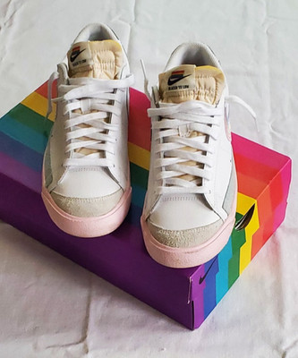 Nike Blazer '77 Vintage Low Be True Men's 8 Wmns 9.5 Unisex & Suede Details