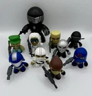 The Loyal Subjects G.I. Joe Series 1 Set of 9 & Mighty Muggs Snake Eyes Lot