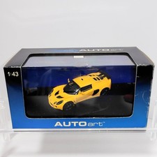 AUTOart 1/43 Scale Lotus Exige MKII 2005 Yellow Mini Car Toy