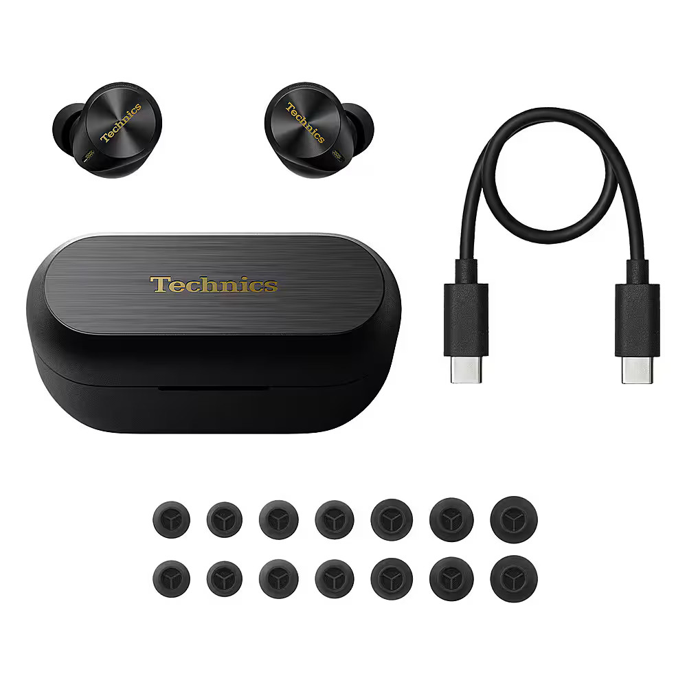 Technics EAH-AZ80 ワイヤレスイヤフォン ブラック Technics EAH-AZ80 Wireless Earphones - Black for sale online