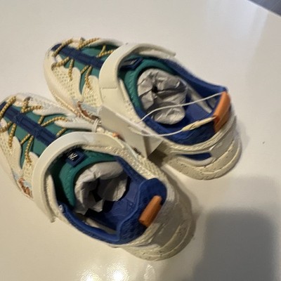 ZARA Unisex Kids Athletic Mesh Low Top Sneakers Hook & Loop Strap US 3