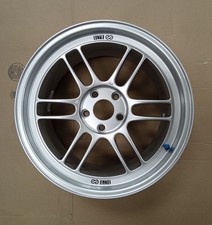 Enkei Rpf1 Wheel 18x9.5 5x114.3 15mm Each Silver Single Rim 3798956515sp Enkei Rpf1 Wheel 18x9.5 5x114.3 15mm Each Silver Single Rim 3798956515sp