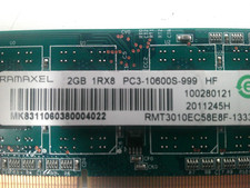 Mémoire pour pc bureau DDR3 2GB PC3-10600 1333MHZ RAM dmm FIRT TECH IMP003