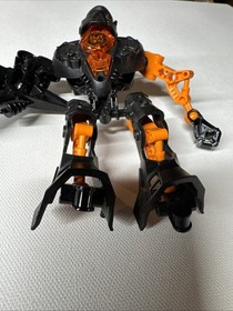 LEGO 7170 HERO Factory Bionicle Jimi Stringer For Parts Incomplete Orange Black