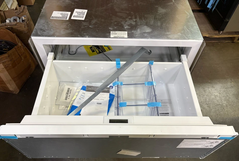 Refrigerador/congelador Sub Zero ID-36C 36" incorporado con doble cajón - listo para panel Foto 3 de 4