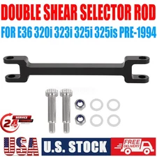 US DSSR For BMW E36 320i 323i 325 Transmission Double Shear Selector Rod Linkage
