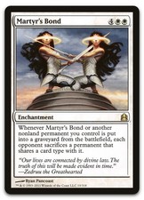 Martyr's Bond #19 (LP) Commander CMD Magic MTG