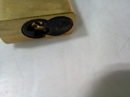 AMERICAN LOCK A41KATAG Keyed Padlock, 3/4 in,Rectangle,Gold 4EZN8 - Picture 5 of 8