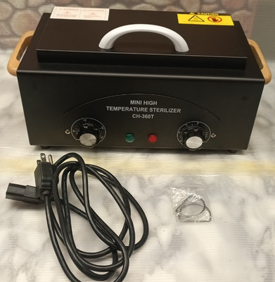 Sanitizing Box Mini High Temperature Sterilizer Model CH-360T Black 300W