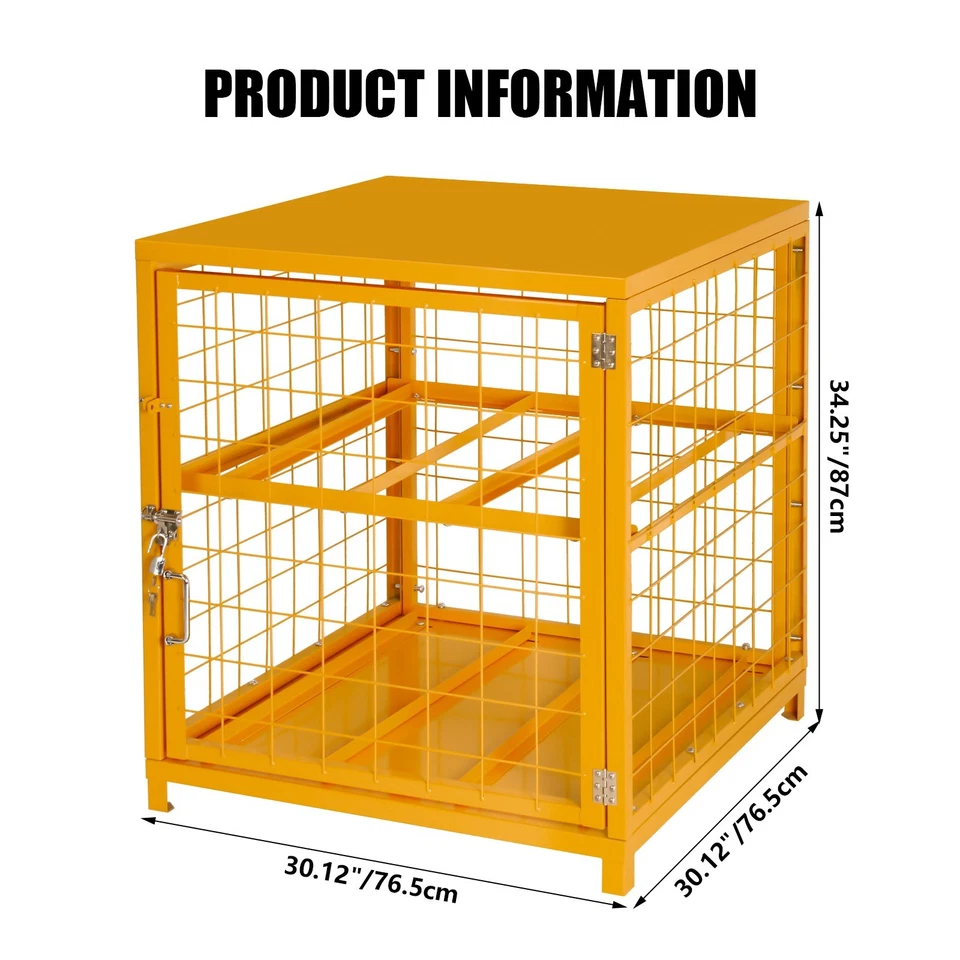 Caja de almacenamiento de tanque de propano, gabinete de almacenamiento de cilindro horizontal de 30x30x35 pulgadas Foto 2 de 4