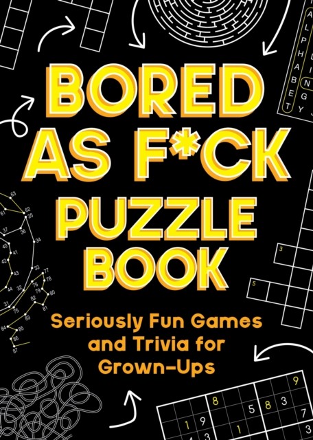 Bored As F Ck Puzzle Book