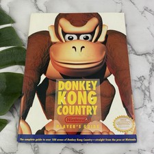 Nintendo SNES Donkey Kong Country Vintage Players Guide Book Game Strategy