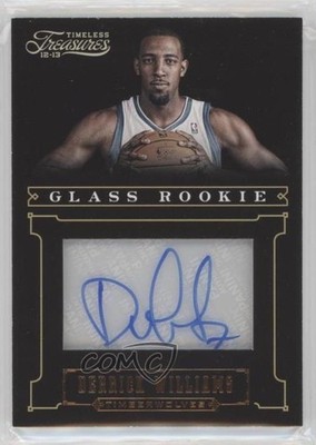 2012 Panini Timeless Treasures Glass Rookie /499 Derrick Williams #169 Auto 0ex8