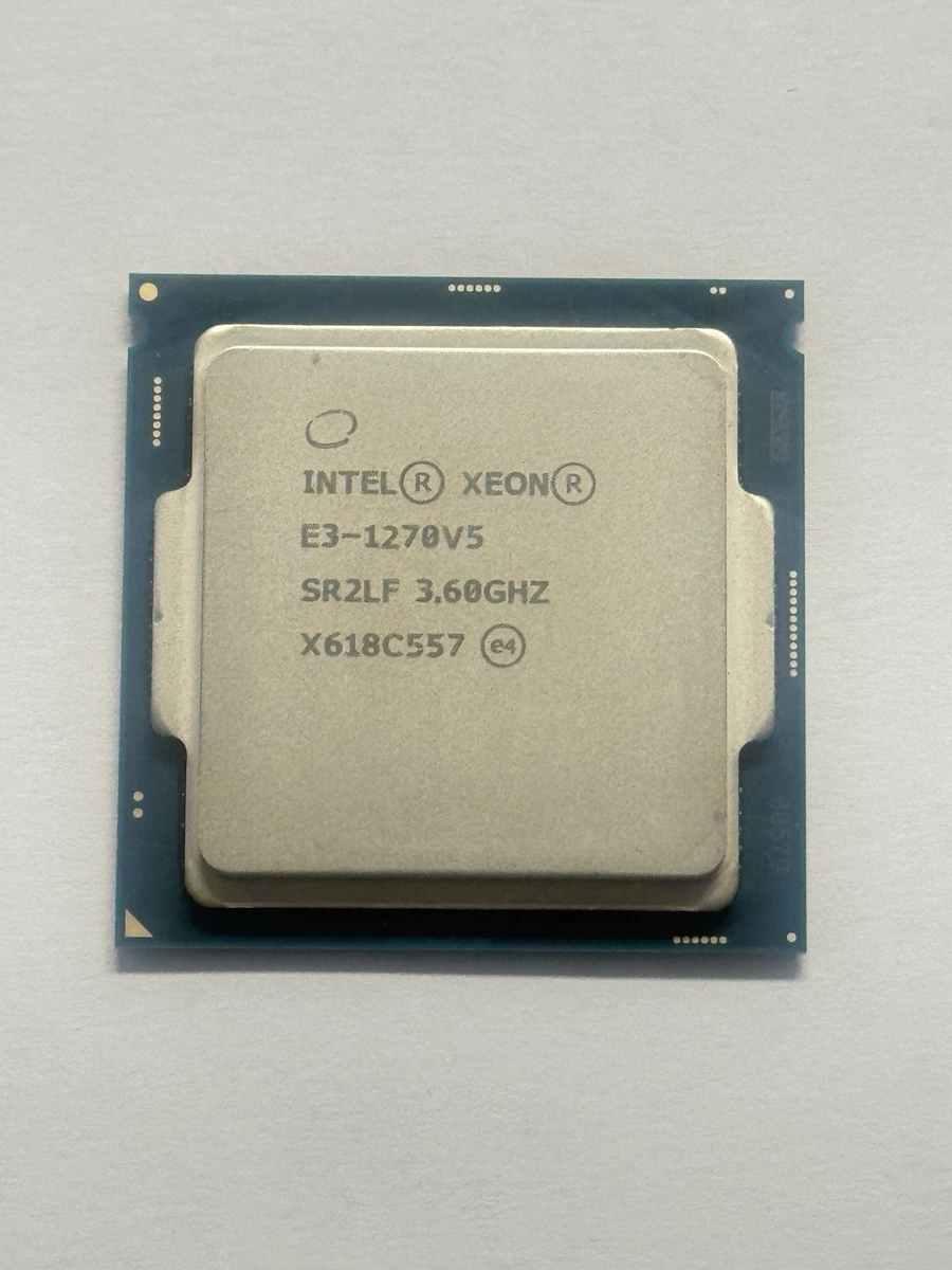 Intel Computer Intel Xeon E3-1270 V5 Processor Model Processors