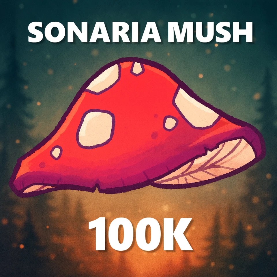 🍄Creatures Of Sonaria Mushrooms 🐾 100k MUSH🍄