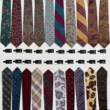 Vintage Ferrel Reed Silk Ties - NWT/Pre-Owned Classic Menswear 80s, 90s, Y2K