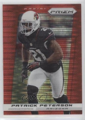 2013 Panini Prizm Target Red Pulsar Prizm Patrick Peterson #182 is2