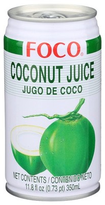 Foco Juice Coconut 11.8 OZ Pack Of 24