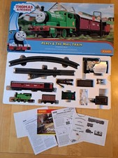 HORNBY Thomas and Friends: Percy and The Mail Train Set OO GAUGE