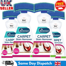 4X Dr. Beckmann Carpet Stain Remover Works in 3 Mins 650 ml Free & Fast Delivery 8.08 per litre
