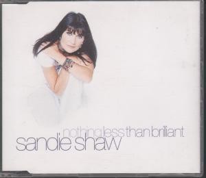 Sandie Shaw Nothing Less Than Brilliant CD UK Virgin 1994 white disc CD