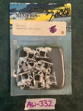 15mm Minifigs MA-165 Mounted Officers Lot AW-332