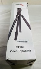 SmallRig 72.8in Universal CT180 Video Tripod w/ Portable Video Head