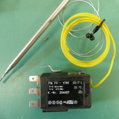 Intergas Thermostat 32 °C Grad 716FU 1785 Pomptherm 204007