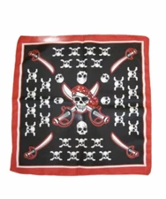 Pirate Bandana, Face Mask Cover Pirate Handkerchief Kids Pirate Birthday Bandana