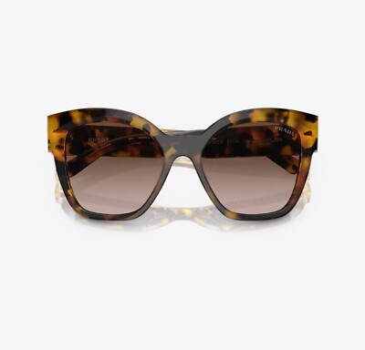 NEW Prada PR 17ZS Sunglasses Honey Tortoise Brown Gradient  display picture 1