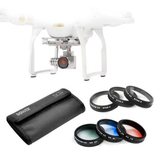 Bower Sky Capture Series Special Effects 8pc Filter Kit for Phantom 3/4 - Picture 1 of 6