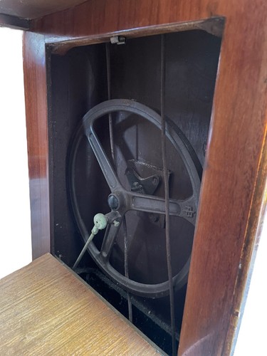 Macchina da Cucire Vintage BORLETTI 1102 Superautomatica con Mobile in Legno - Picture 7 of 15