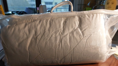 Steppbettdecke Mikrofaser weiß 155x220 cm ganzjährig, Leichtgewicht, wie neu - Bild 2 von 12