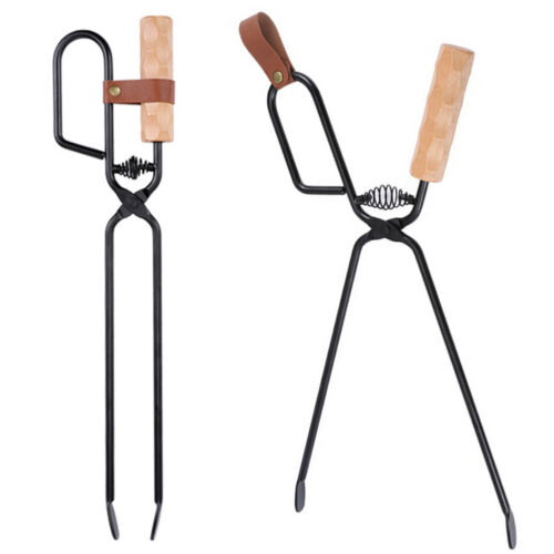 18 Inch Charcoal Clips Outdoor Indoor Firewood Grabber Tool for Bonfire Campfire - Picture 7 of 12
