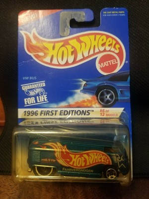 hot wheels 1996 first editions vw bus