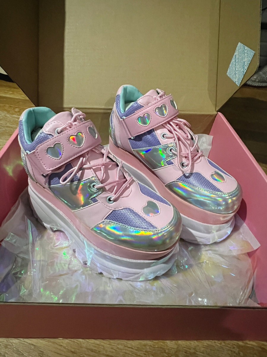 Sugar Thrillz Dolls Kill Fairy Walker Platform Sneaker Shoes Sugar Thrillz Dolls Kill Fairy Walker Platform Sneaker Shoes