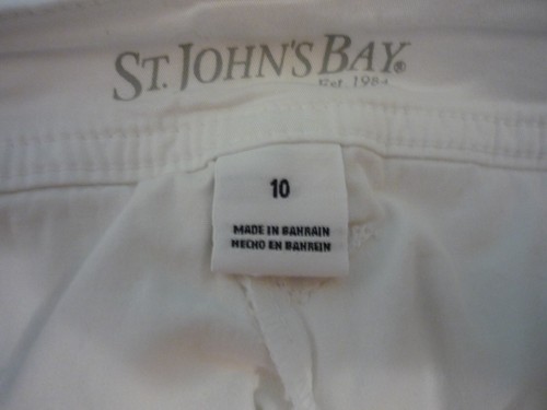 ST. JOHN'S BAY SKORT GR. 10 - GOLFROCK - SHORTS SIND UNTERWEISS - Bild 2 von 4