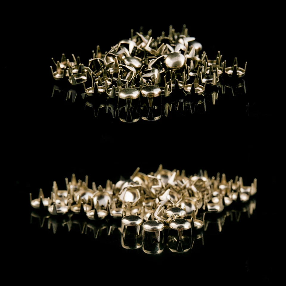 2-16mm Punk Studs Claw Back Spike Rivets DIY Leather Crafts Clothes Jackets Bags - Image 2 of 4