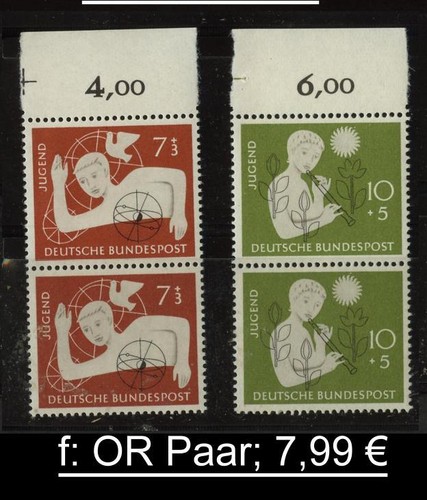 BRD 232 - 233, Einheiten, Raender Topmarken ** bitte auswaehlen! #x232-1 - Picture 8 of 11