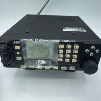 AOR AR8600 Mark2 Wideband 100KHz -3000MHz All Mode Receiver Good GP