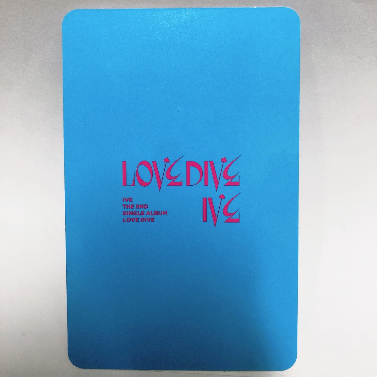 IVE - IVE 全員Ver公式トレカ　スターシップ特典　LOVEDIVE Jewel ② 韓国音楽 IVE (アイブ) - LOVE DIVE [Jewel Ver. 限定盤