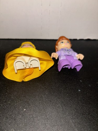Lego Duplo Prinzessin Sofia erstes königliches Schloss Bernstein Krone gelb und lila 2 Zoll - Bild 3 von 4