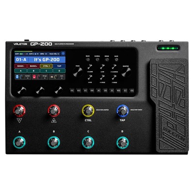 VALETON GP-200 Multi-Effects Guitar/Bass Pedal with Expression, FX Loop, MIDI...