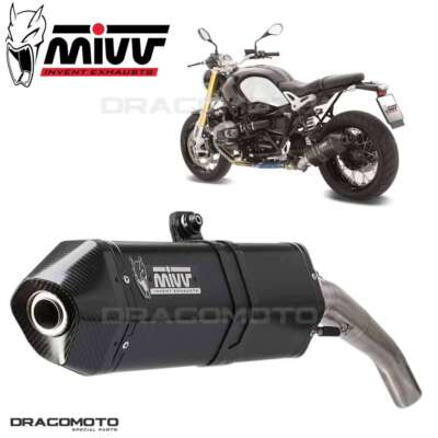 Exhaust BMW R NINE T 2022 2023 MIVV Speed Edge Black